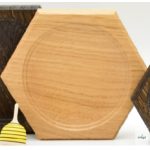 MADER HONEYCOMB BOARD, NATURAL OAK 