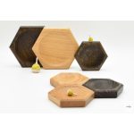 MADER HONEYCOMB BOARD, NATURAL OAK 