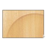 MADER TABLE TO FINGERTOP,  25 CM - OAK