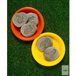 YELLOW DOOR NYOMOZÓ KŐSZETT, ERDEI LÁBNYOMOK, 8 DB - előrendelésre