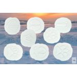 YELLOW DOOR NYOMOZÓ KŐSZETT, SARKI LÁBNYOMOK, 8 DB - előrendelésre