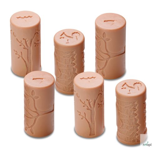 YELLOW DOOR LET'S ROLL, ERDEI ÁLLATOK SZETT, 6 DB  - előrendelésre