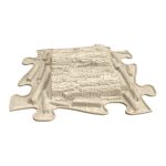 MUFFIK ORTHOPEDIC MAT,  LOGS FIRM - BEIGE