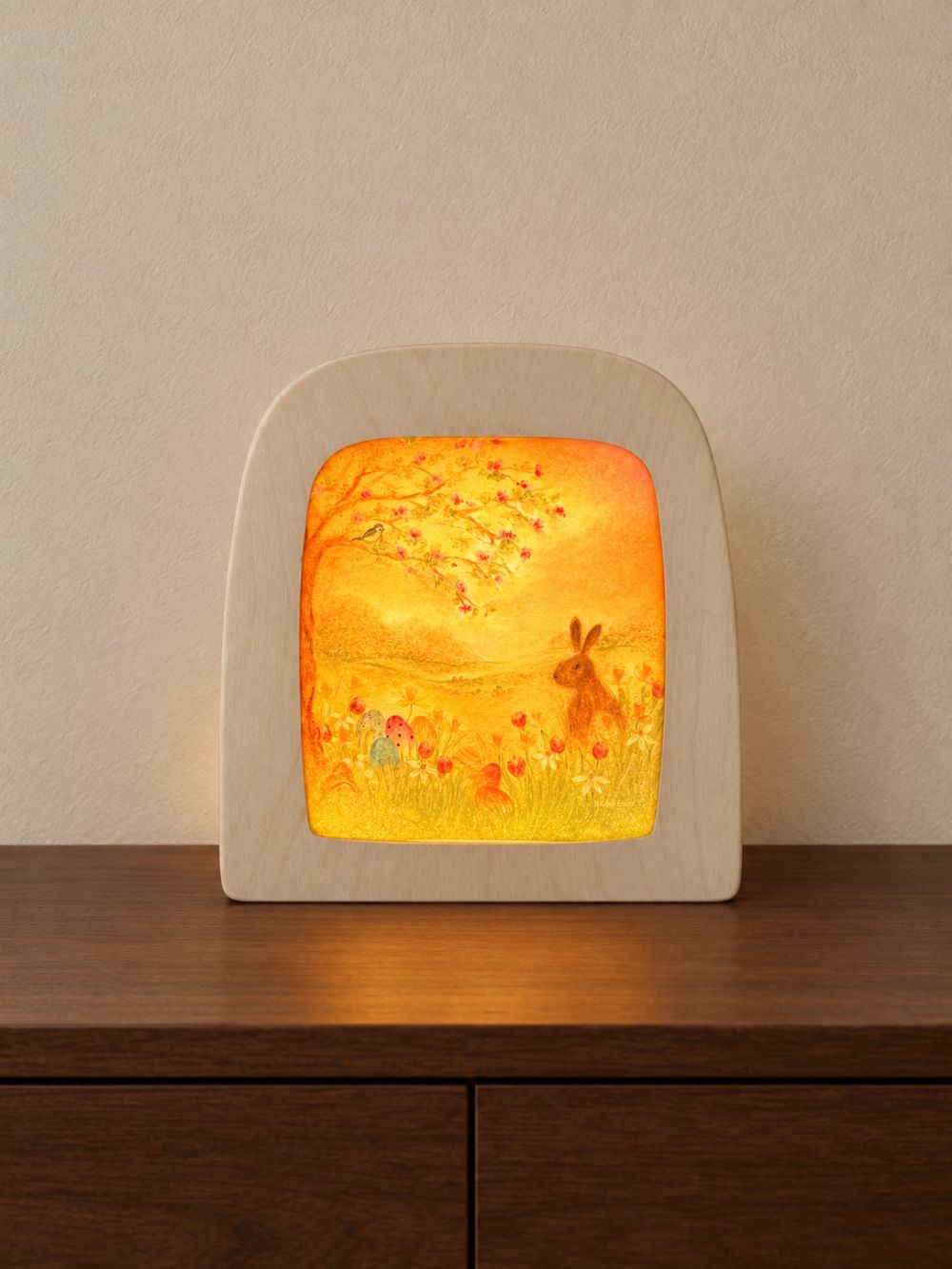 TOVERLUX KÉP A LÁMPÁBA,  Baukje Exler - Egg Hunt Silhouette